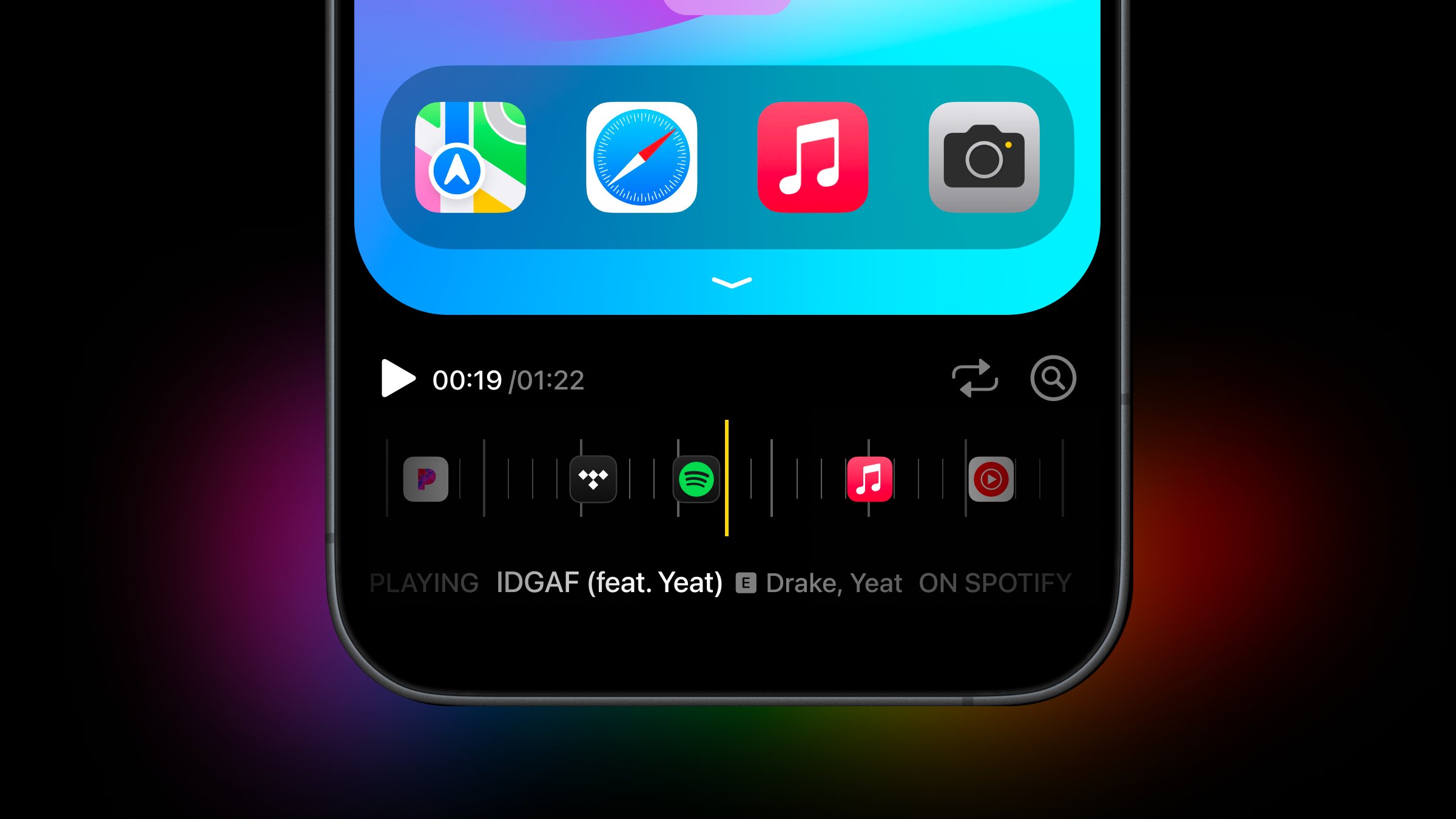 Conceito de Radio FM para iOS